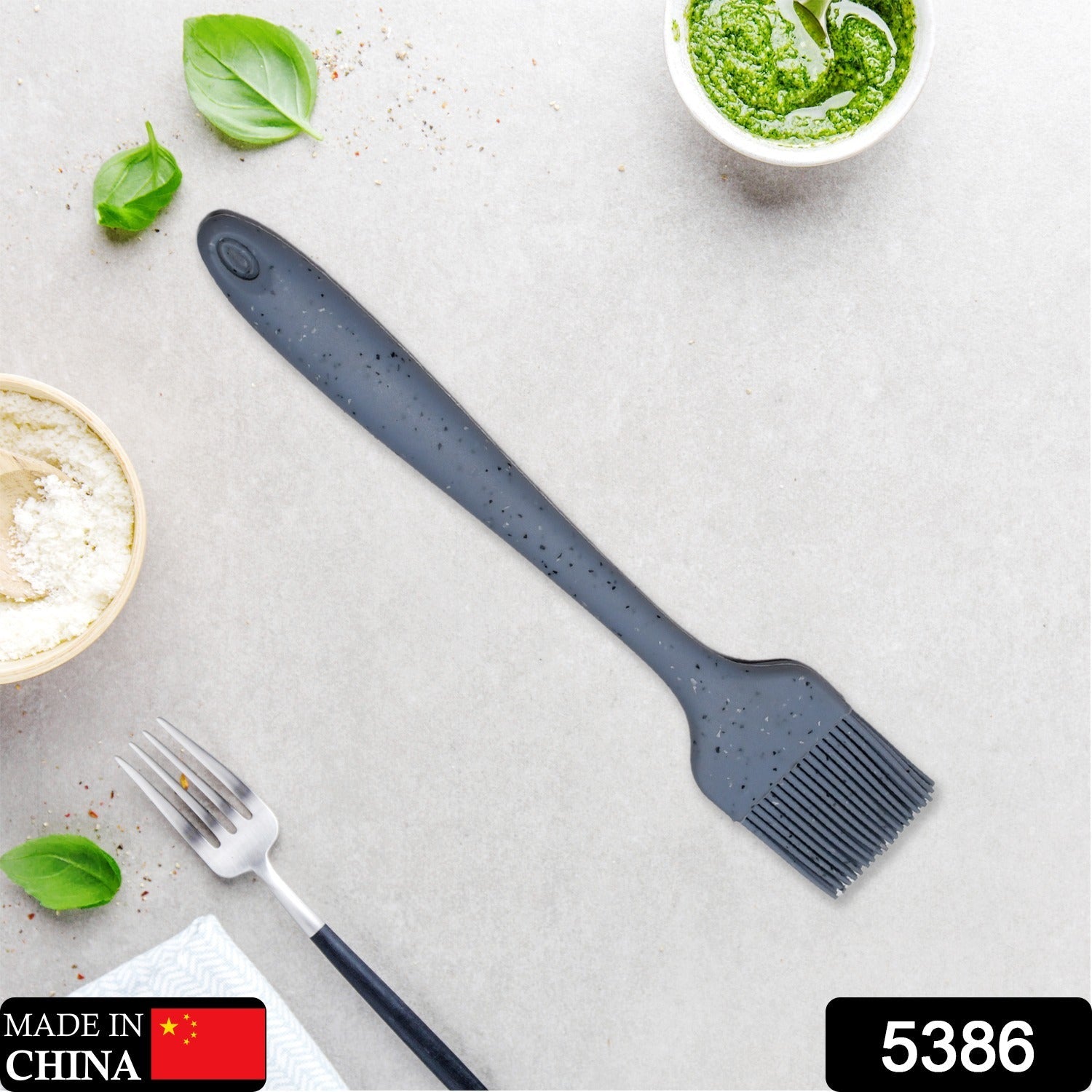 5386 Silicone Basting Pastry Brush, Heat Resistant Basting Brushes for Baking, Grilling, Cooking and Spreading Oil, Butter, or Marinade DeoDap 5386 Silicone Basting Pastry Brush, Heat Resistant Basting Brushes for Baking, Grilling, Cooking and Spreading Oil, Butter, or Marinade DeoDap